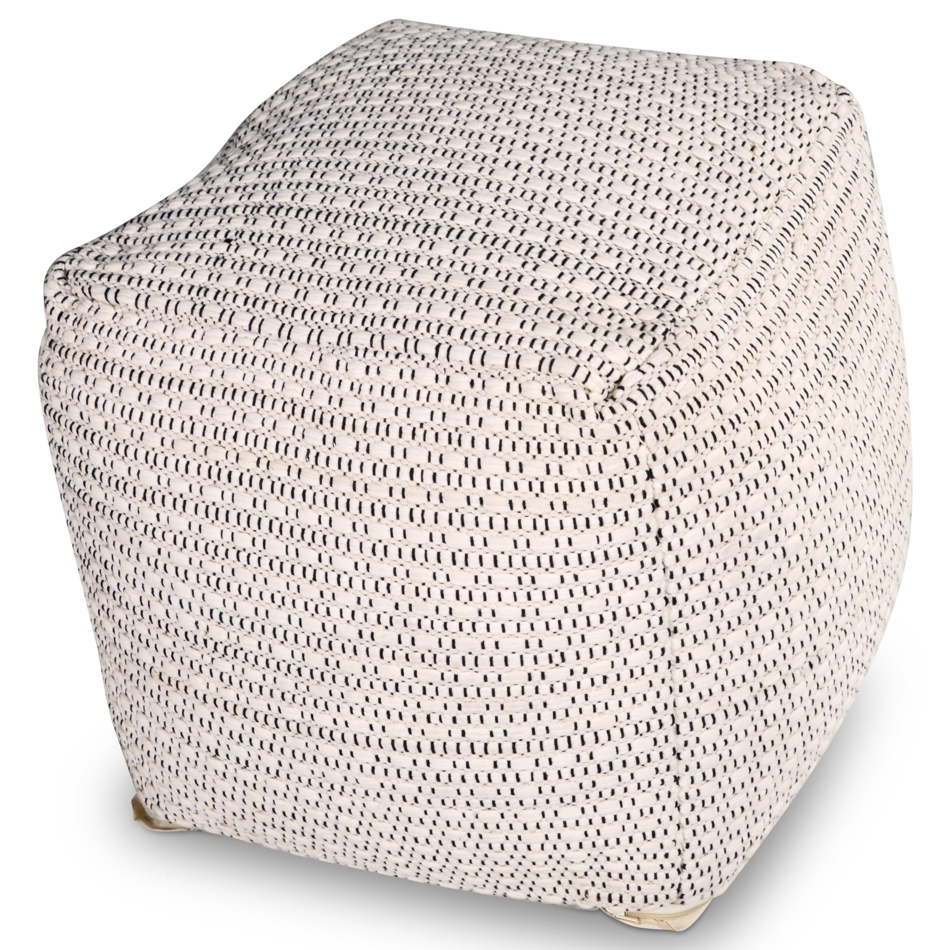 Handwoven Pouf