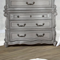 Traditional 3-Drawer Bachelor Chest Base