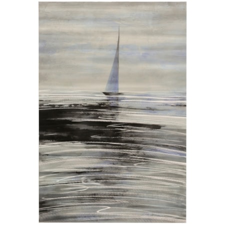 Sailboat Aluminum Wall Art