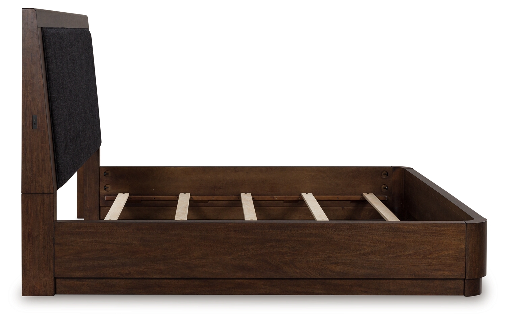 Queen Upholstered Panel Bed