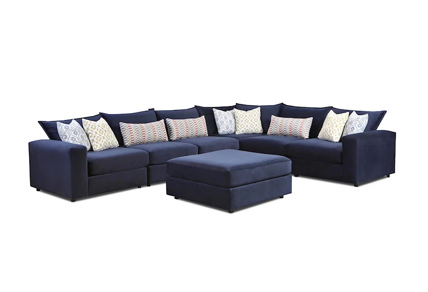 7000 MARQUIS Modular Sectional by Fusion Furniture at Howell Furniture