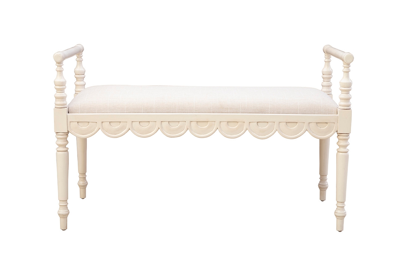 Furniture Classics Furniture Classics Cream Juliet Bench