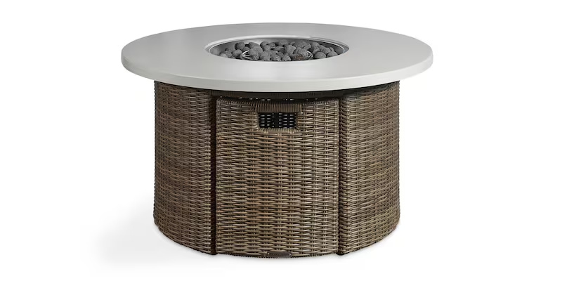 Huntington Outdoor Round Fire Table