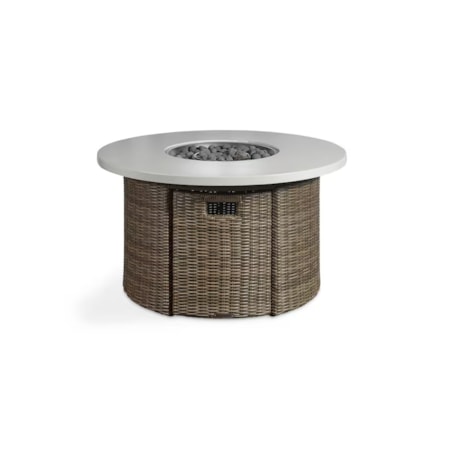 Huntington Outdoor Round Fire Table