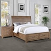 Winners Only Andria King Sleigh Storage Bed