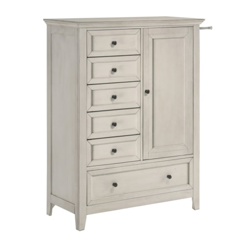 Contemporary Chifferobe with 6 Drawers