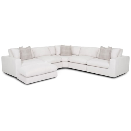 5-Piece U-Shaped Modular Sectional