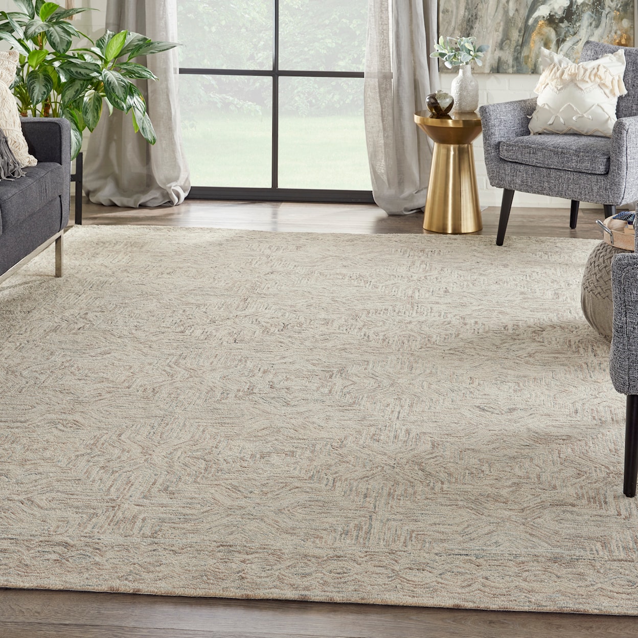 Nourison Interlock 8' x 10'6"  Rug