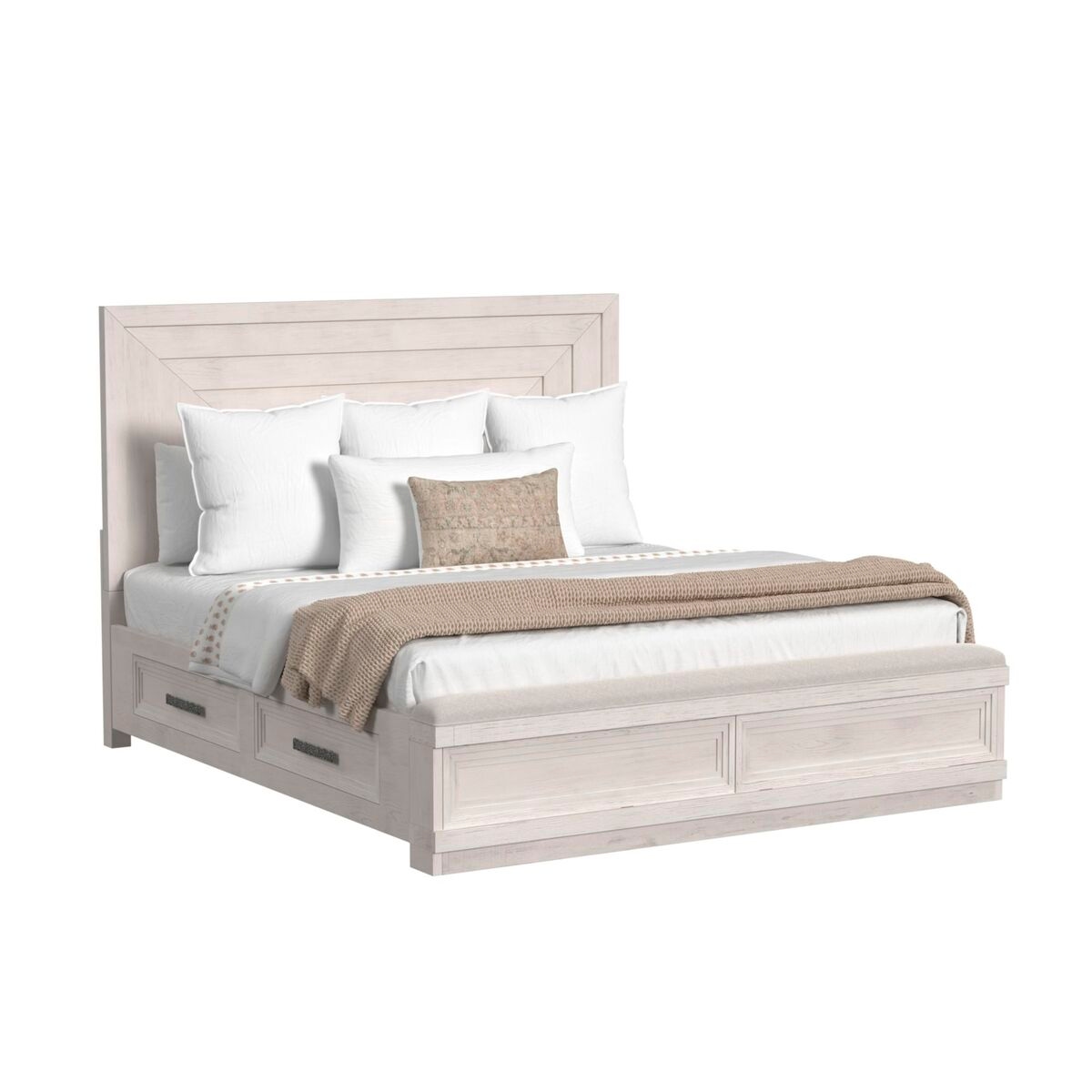 King Storage Bed