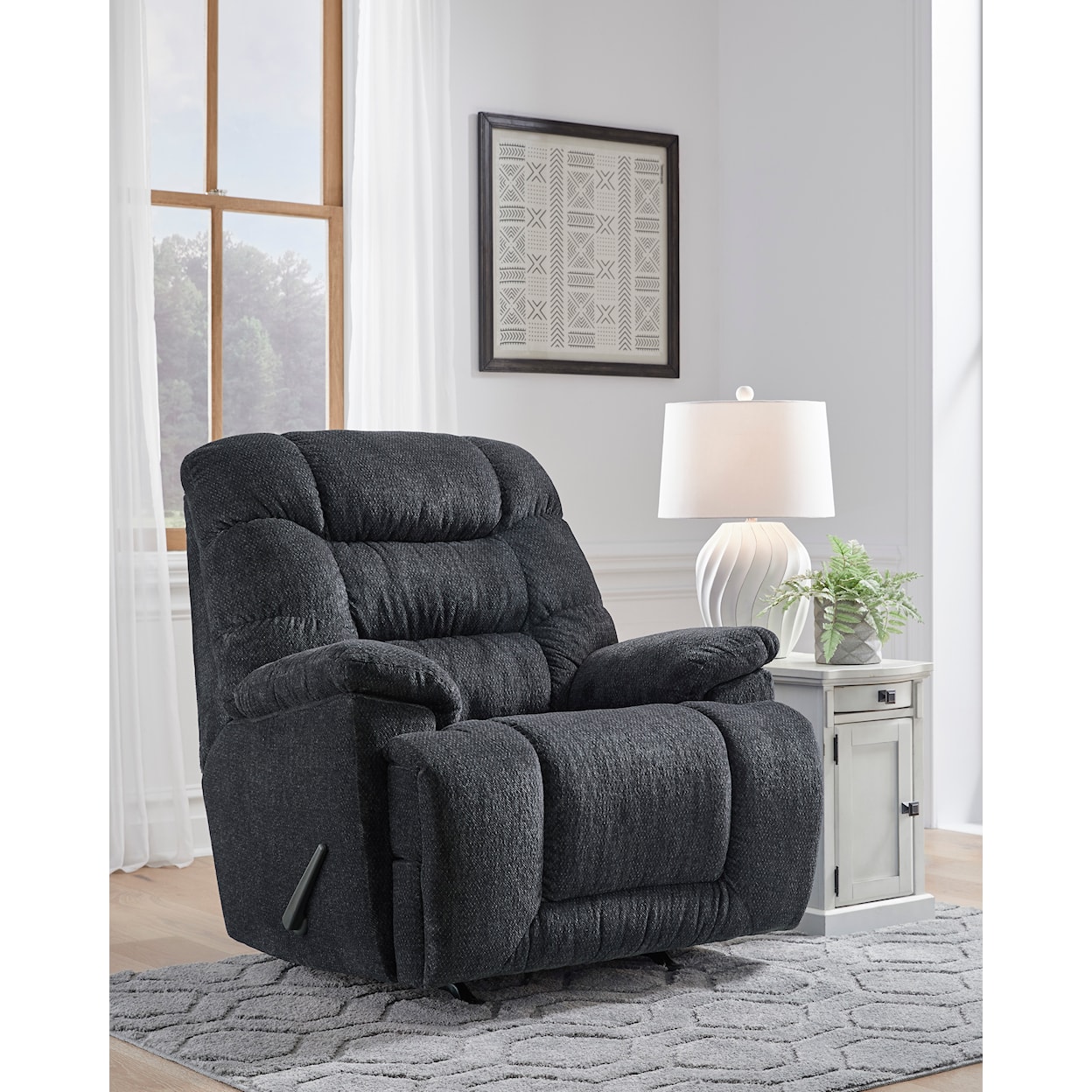 Signature Design by Ashley Bridgtrail Rocker Recliner