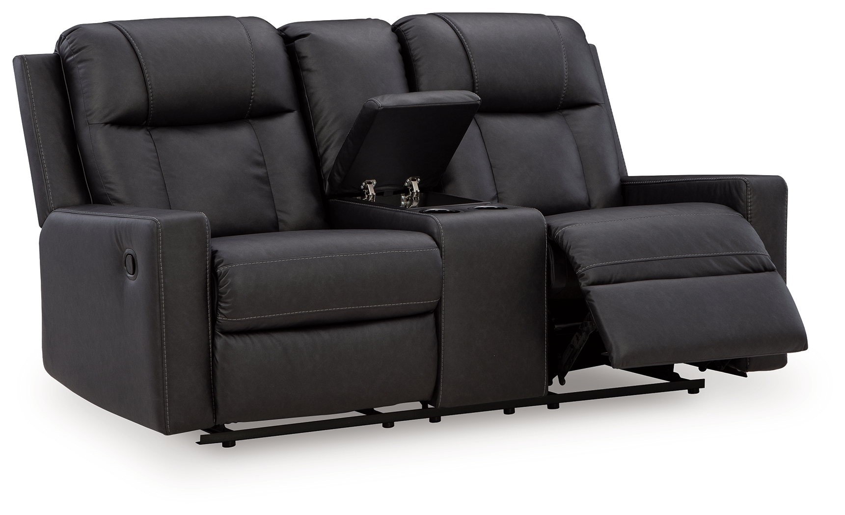 Dbl Rec Loveseat W/Console