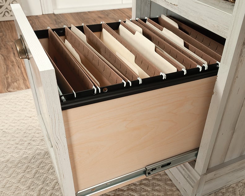 Sauder Barrister Lane Double Pedestal Executive Desk