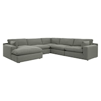5-Piece Modular Sectional with Chaise