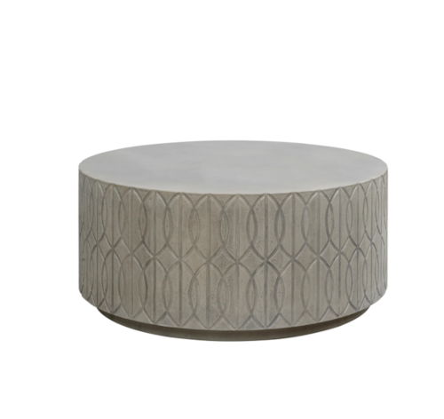 Traditional Outdoor Round Coffee Table