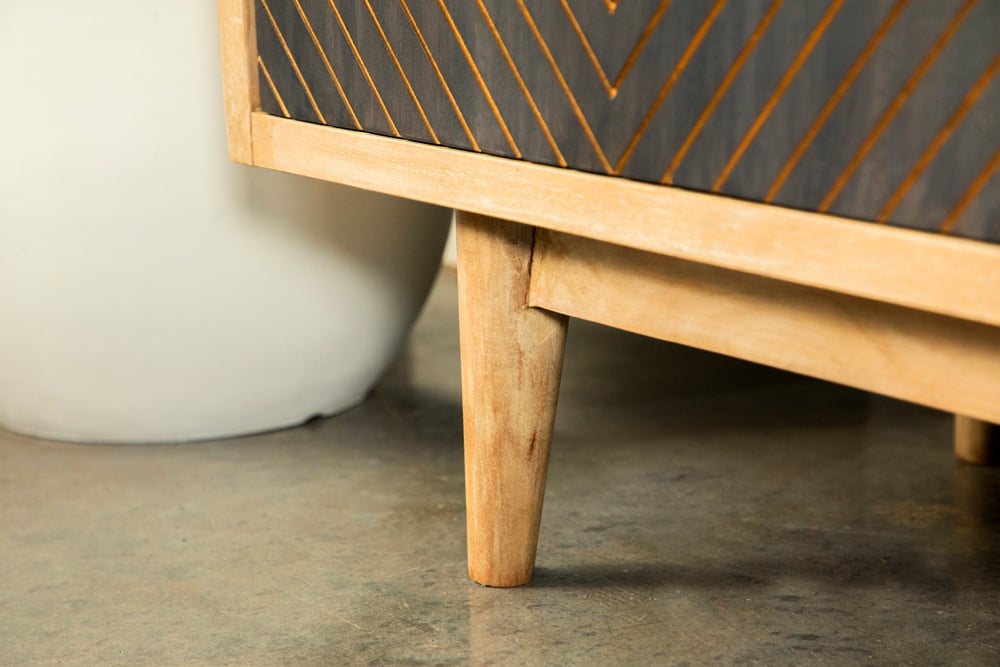 Coaster Coaster TV Console w/ Sliding Doors