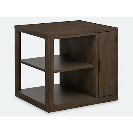 2-Door Chairside End Table