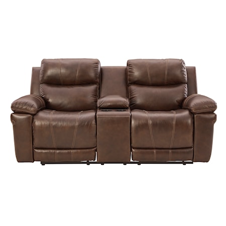 Power Reclining Loveseat with Console