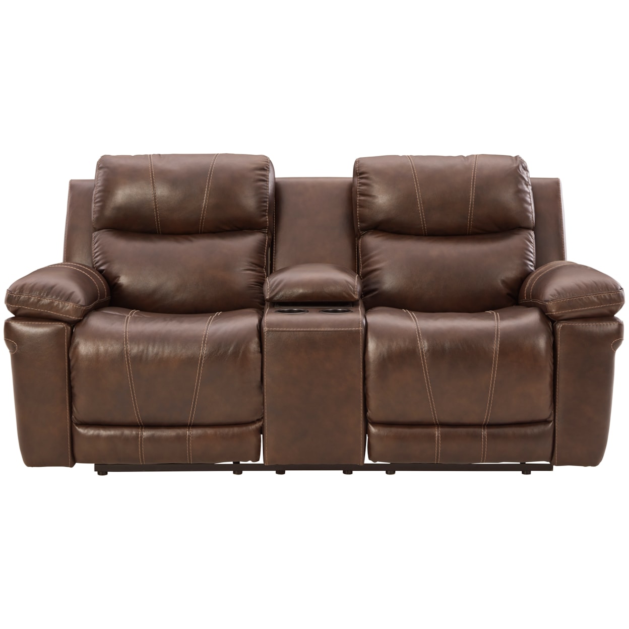 Signature Design Edmar Power Reclining Loveseat with Console