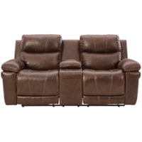 Power Reclining Loveseat with Console