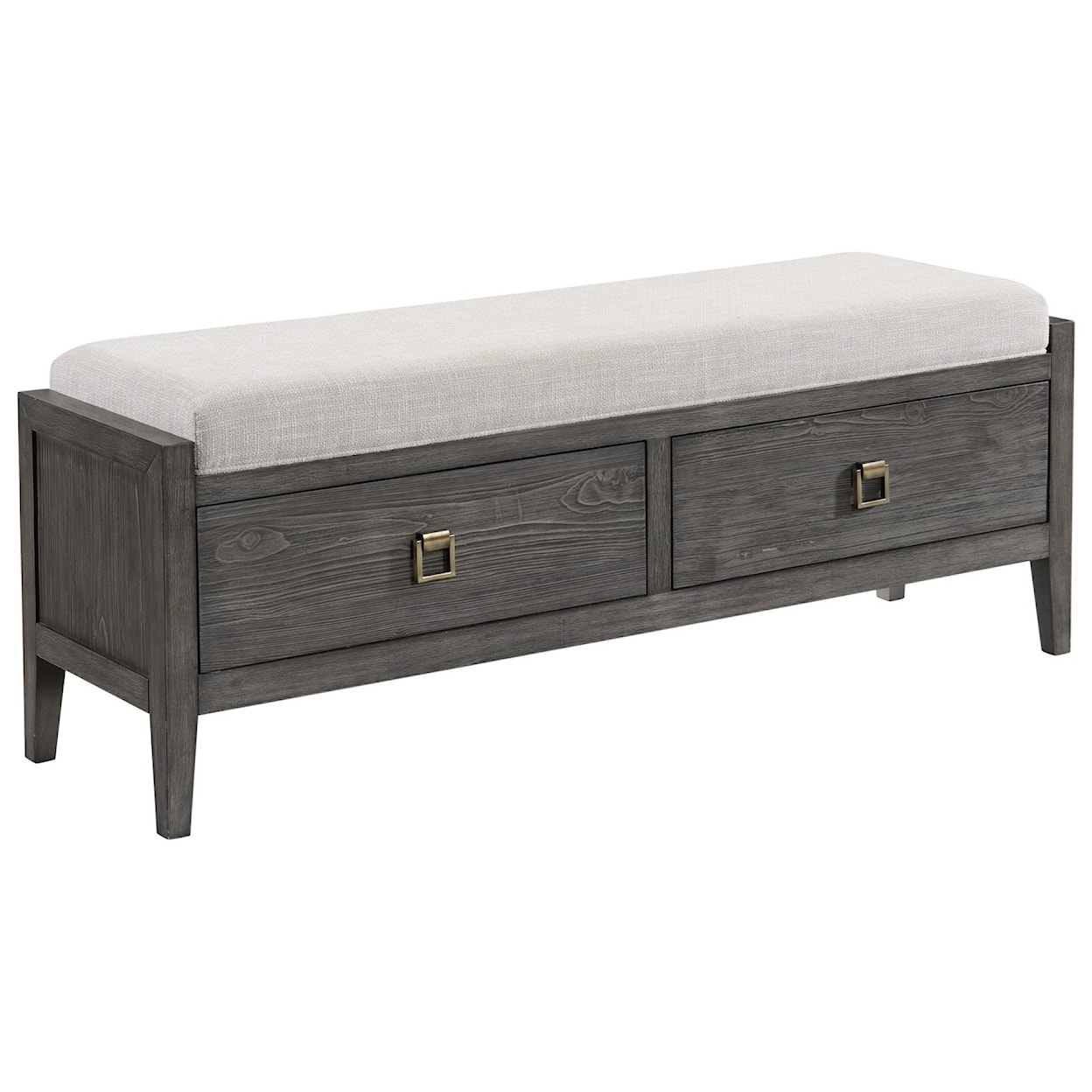 Intercon Portia Upholstered Storage Bench