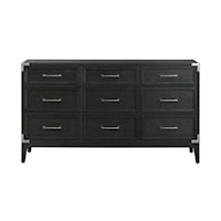 Transitional Dresser with 9 Drawers