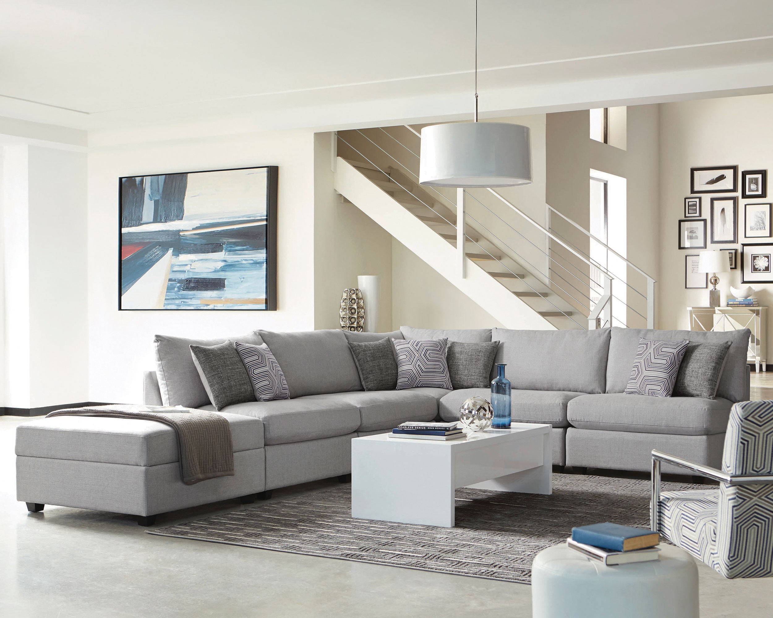 Cambria 4-piece Modular Sectional Sofa