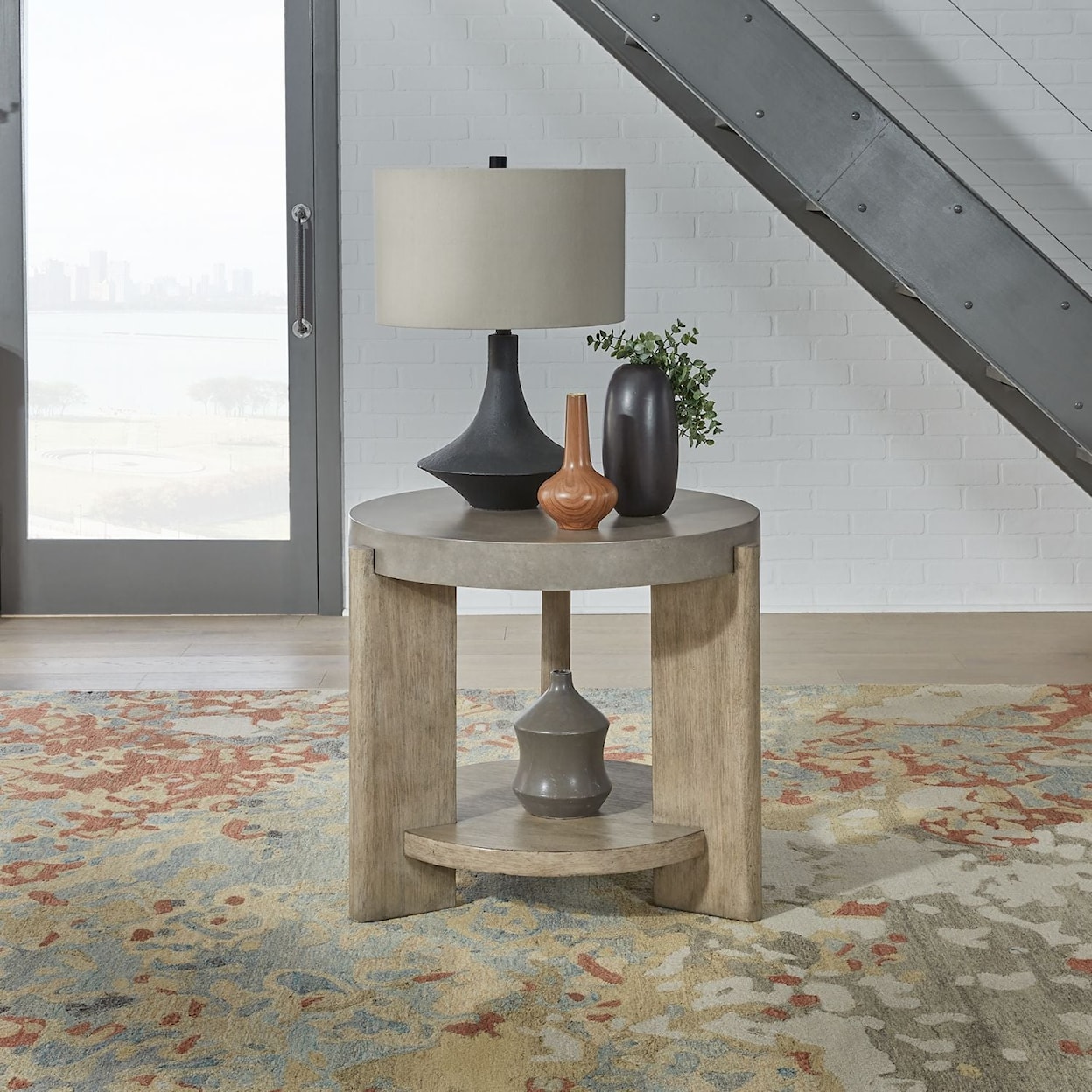 Libby Affinity Round End Table