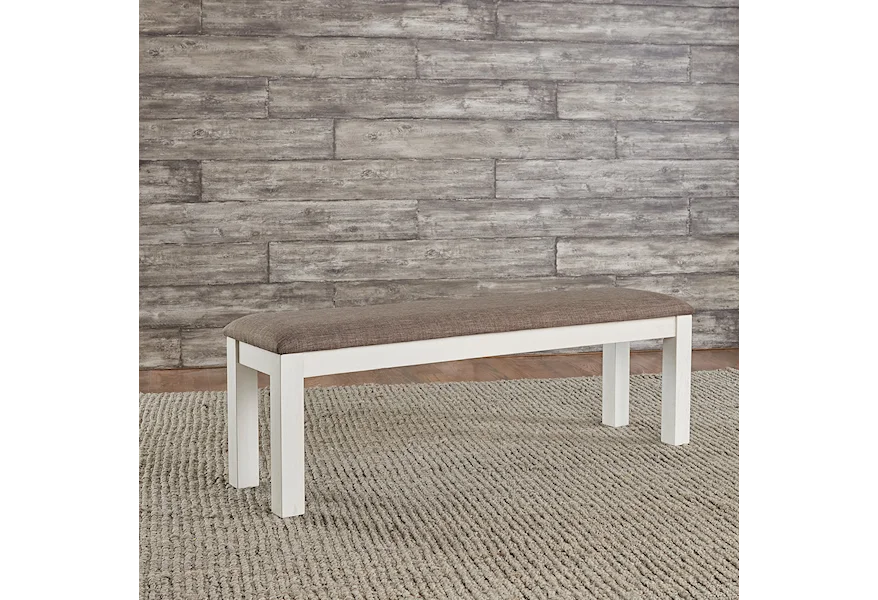 Brook Bay Upholstered Dining Bench by Liberty Furniture at VanDrie Home Furnishings