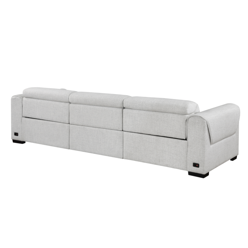 Homelegance McPherson Dual Power Reclining Sofa
