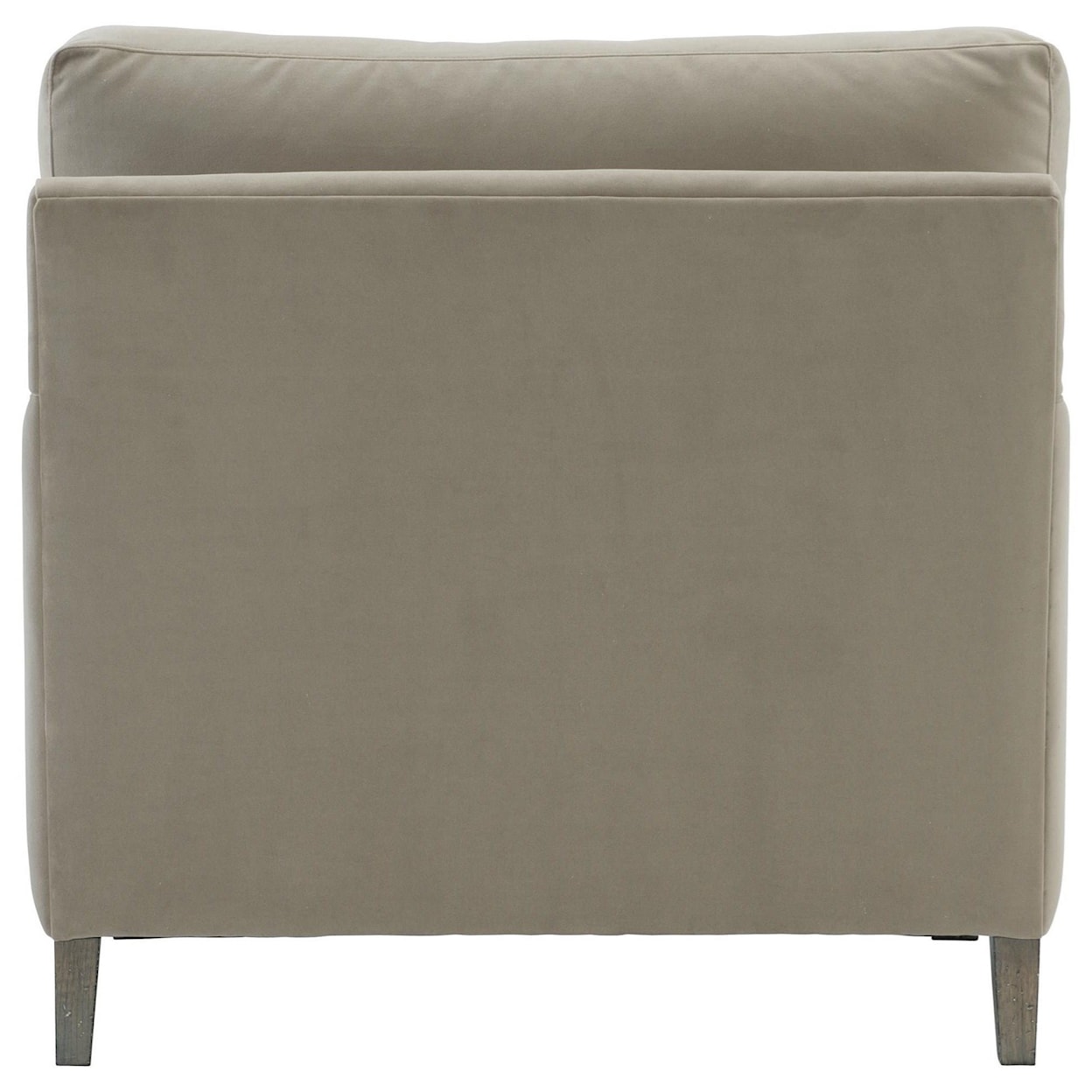 Bernhardt Mila Mila Fabric Chair Without Throw Pillows