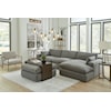 Benchcraft Elyza 3-Piece Modular Sectional with Chaise