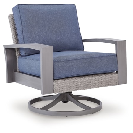 Swivel Lounge W/ Cushion