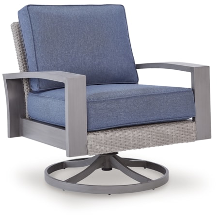Swivel Lounge W/ Cushion