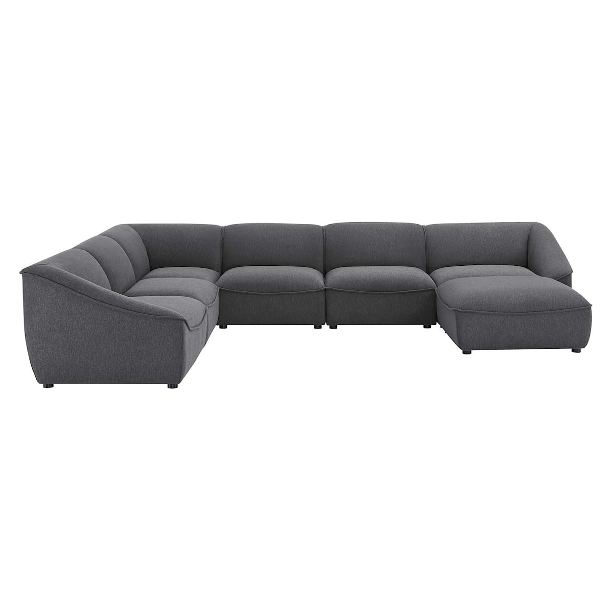 Modway Comprise 7-Piece Sectional Sofa