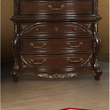 Traditional 3-Drawer Bachelor Chest