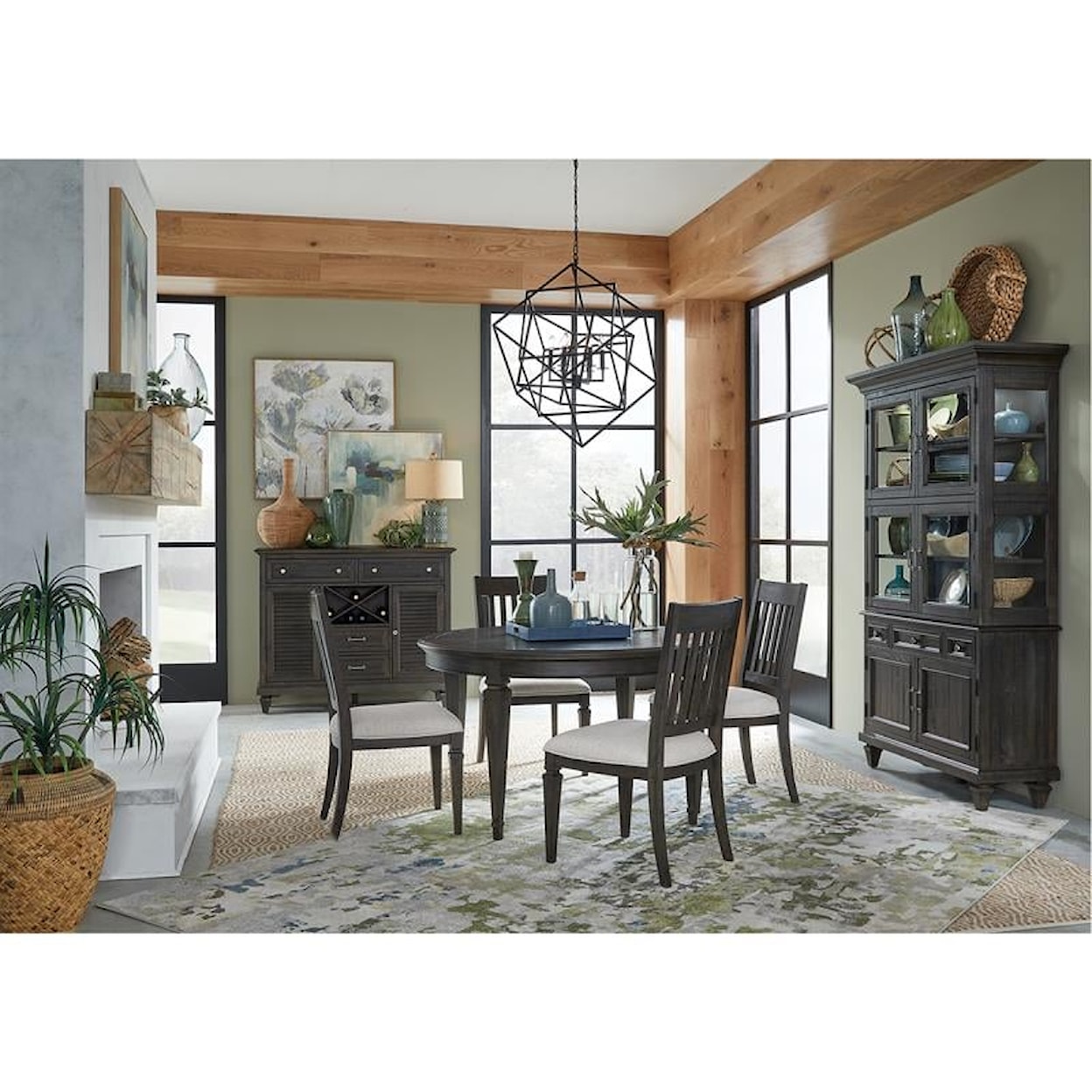 Belfort Select Solage 5-Piece Dining Room Set 