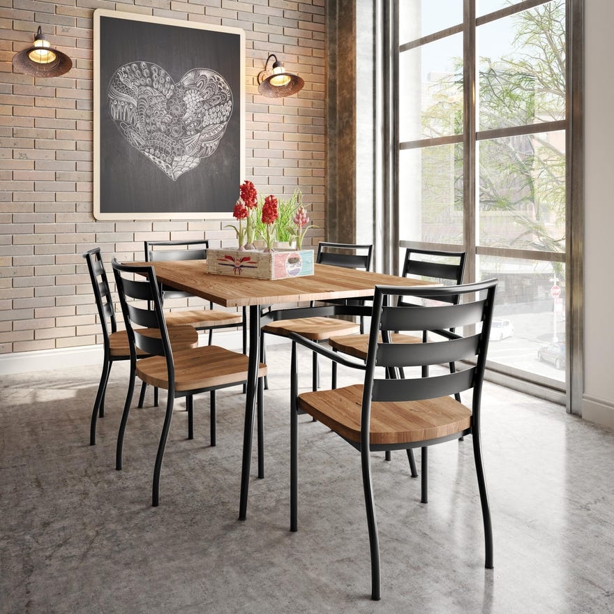 Ladder Back Arm Chair