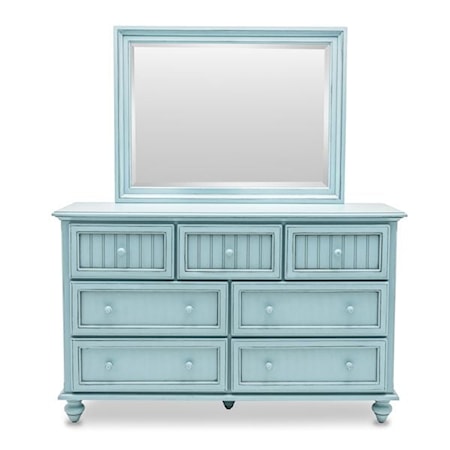 Dresser and Mirror