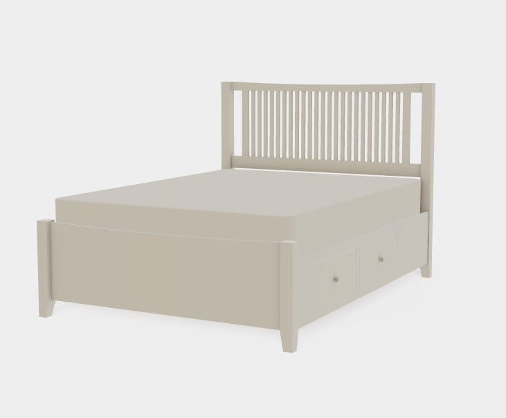 Mavin Atwood Group Atwood Queen Both Drawerside Spindle Bed
