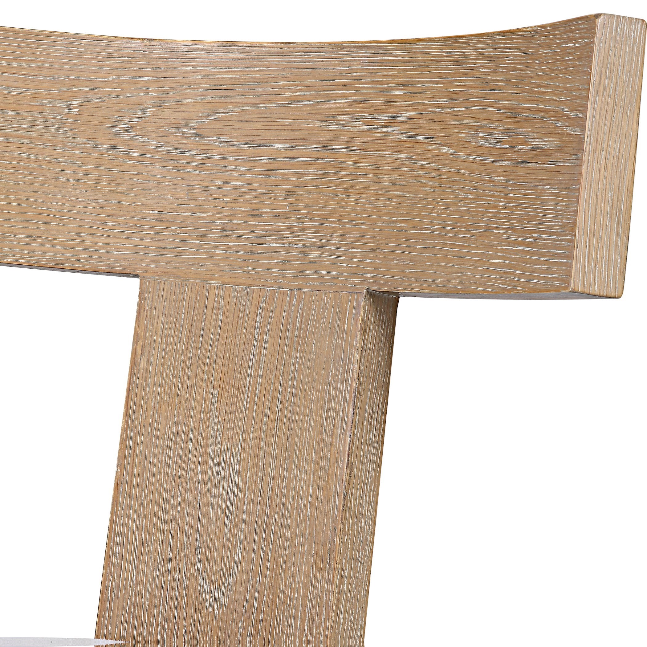 Uttermost Accent Furniture - Accent Chairs Idris Armless Chair Natural