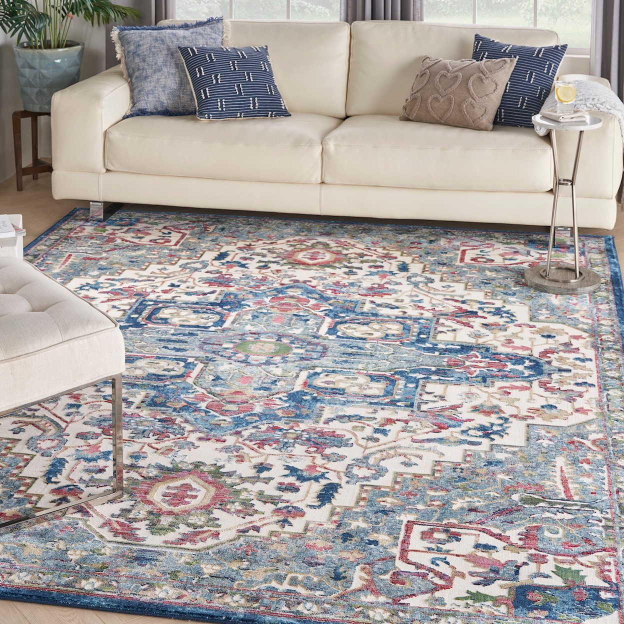 Nourison Ankara Global 8'10" x 11'10"  Rug