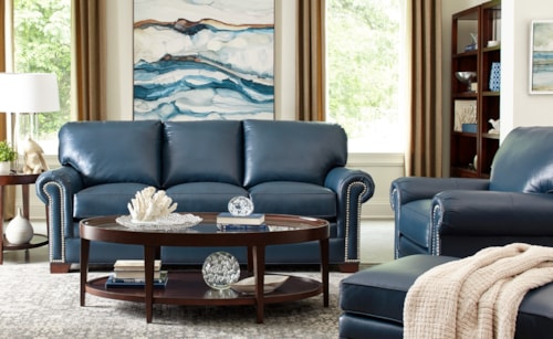 Transitional 2-Piece Stationary Living Room Group