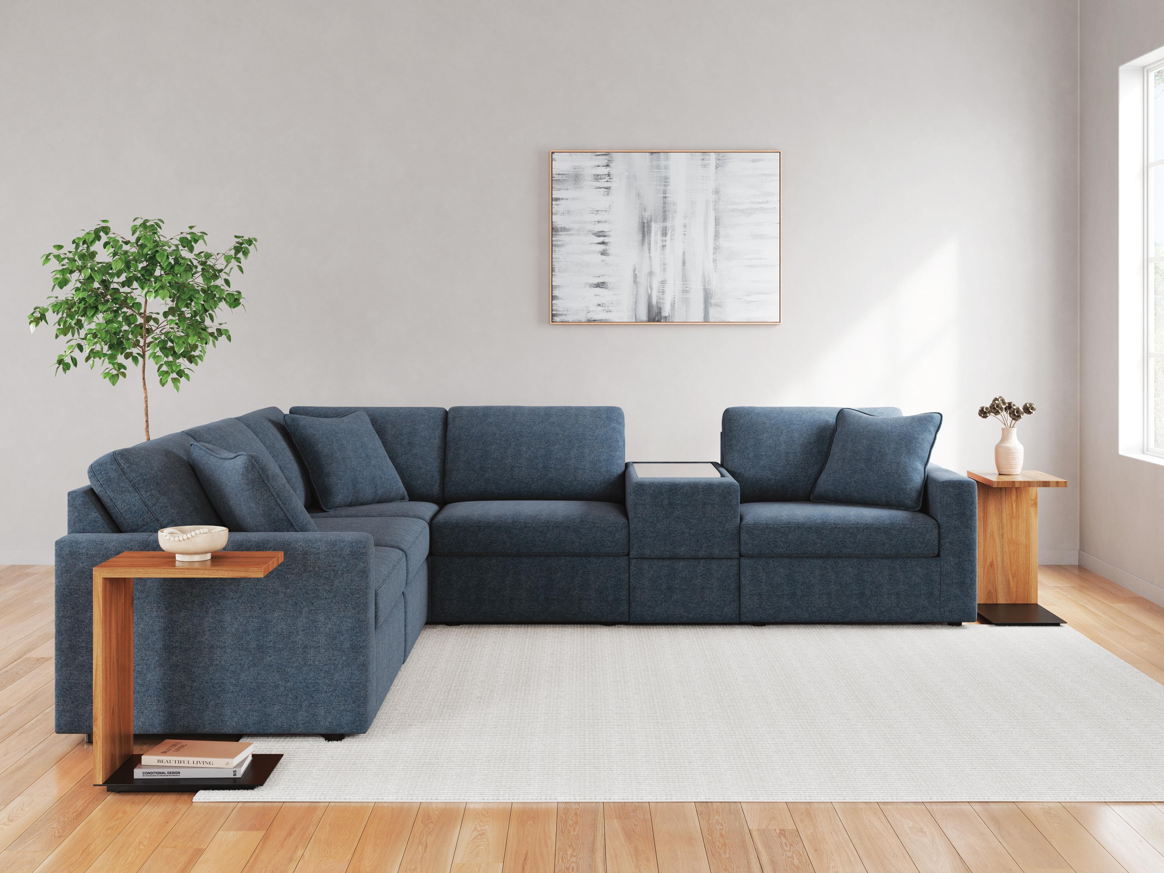 6-piece Sectional Console