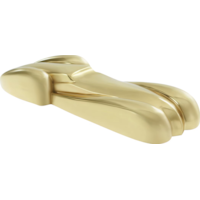 Casual Brass Racecar Figurine