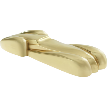 Brass Racecar Figurine