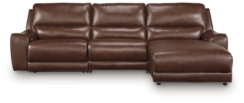 3-Piece Reclining Sofa Chaise