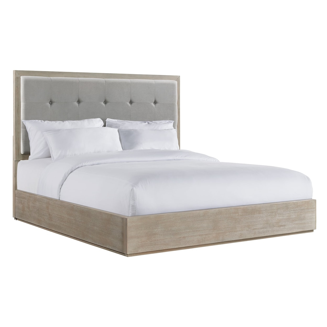 Elements International Arches ARCHES WHITE OAK KING BED |