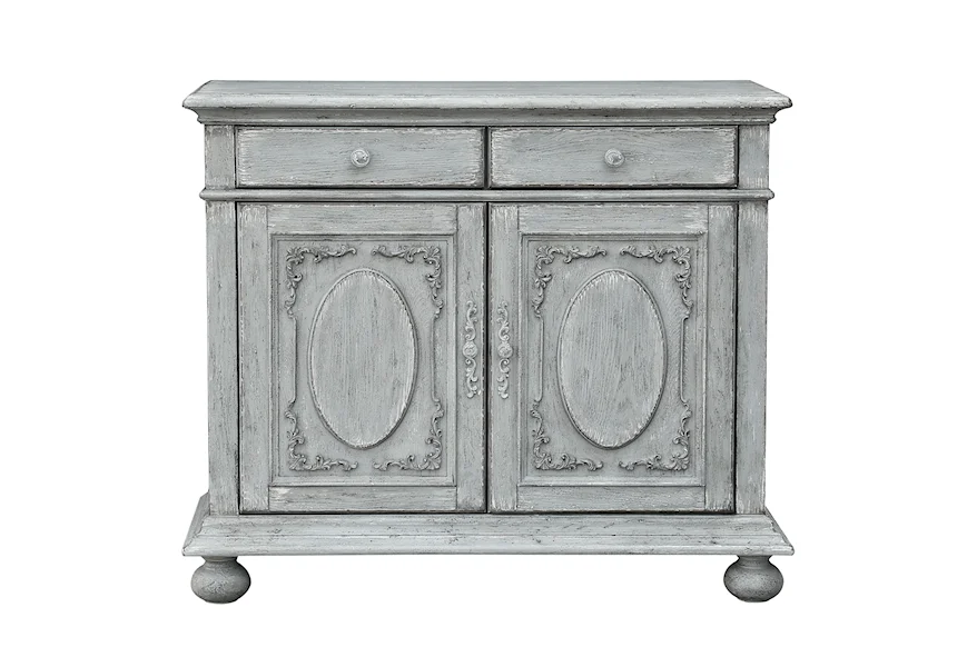 Accents Two Door and Two Drawer Hall Chest by Accentrics Home at Jacksonville Furniture Mart
