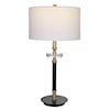 Uttermost Maud Maud Aged Black Table Lamp