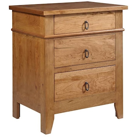 3-Drawer Nightstand